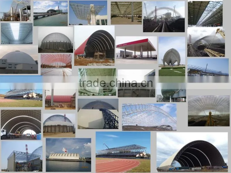 High strength light steel frame building space roof