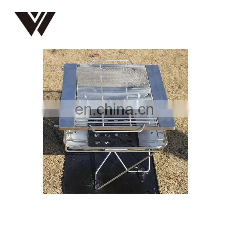 cheap ningbo charcoal grill Garden BBQ Grill Folding Outdoor Charcoal Smoker imported portable charcoal grill