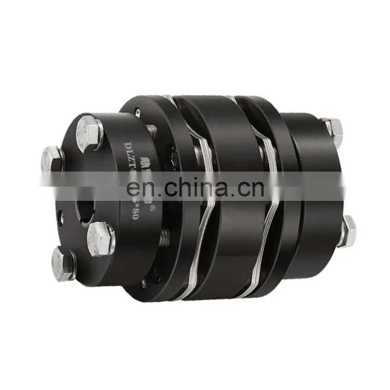 Original DLZT 45# steel 8 screws double diaphragms locking assemblies high rigidity coupling