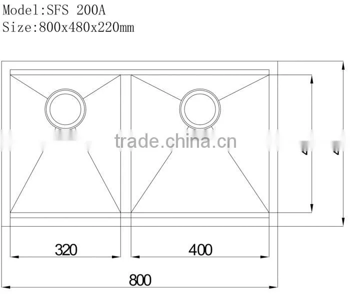 Get Your Own Custom Design 304 Stainless Steel 1.5 Kitchen Sink