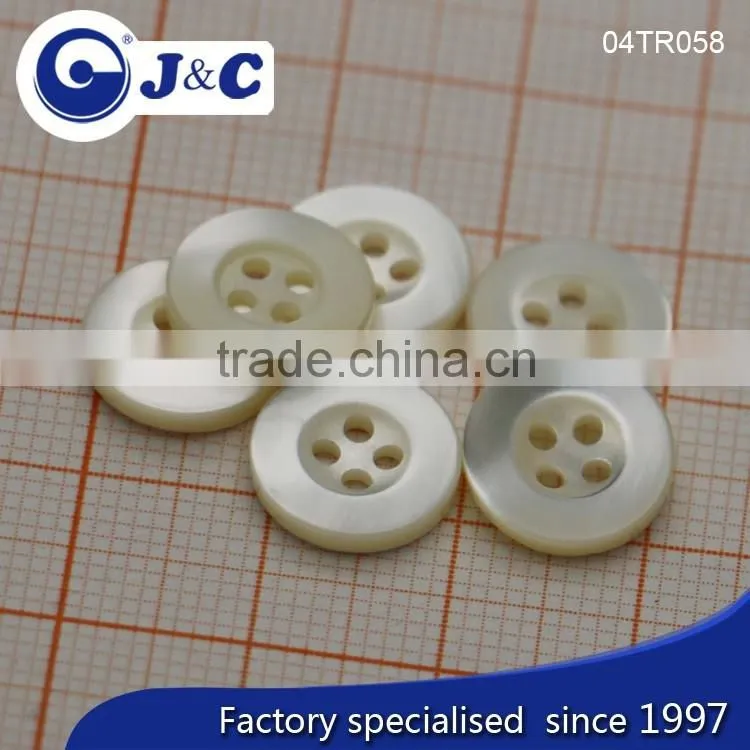 J&C Trocas shell buttons for fashion shirt.TR057,058