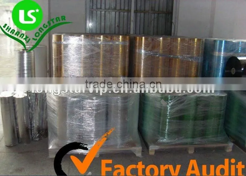 PVC Holographic Metallic Film