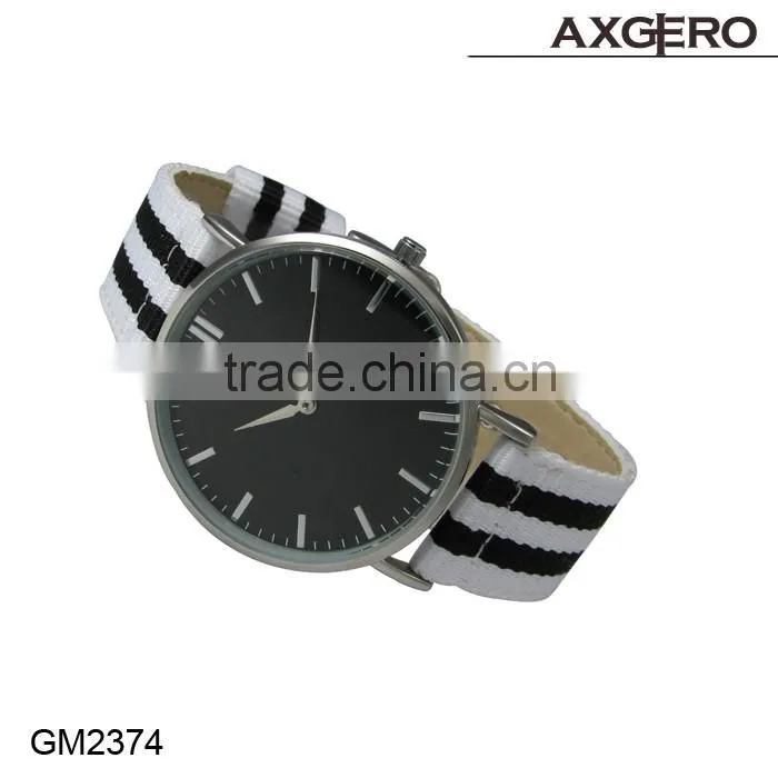 2016 Promotiona OEM Japan movt quartz wrist watch stainless steel back