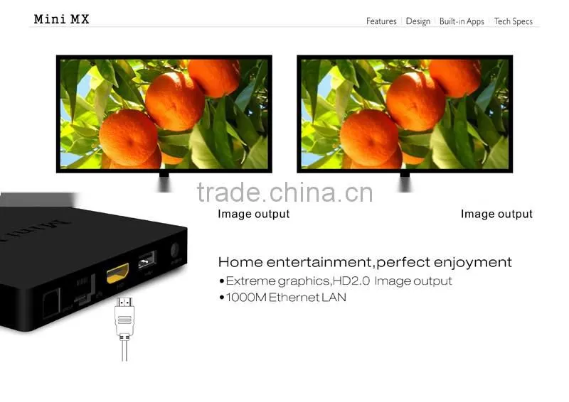 Factory price Iptv Box Quad Core S905 1G DDR3/8G Flash Google Android 5.1 Tv Box Hd Media Player Smart Mini Pc