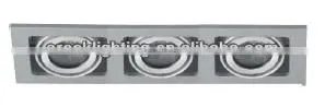 Double 6X1W LED downlight