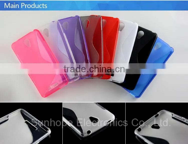 wholesale alibaba wave design S line design tpu mobile phone case for redmi note 2 xiaomi