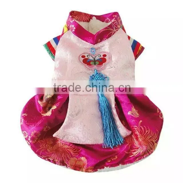 Manufacturers of Primary Sources Abundant in Stock Hanbok Lovers Dog Thickened Warm Pet Suits