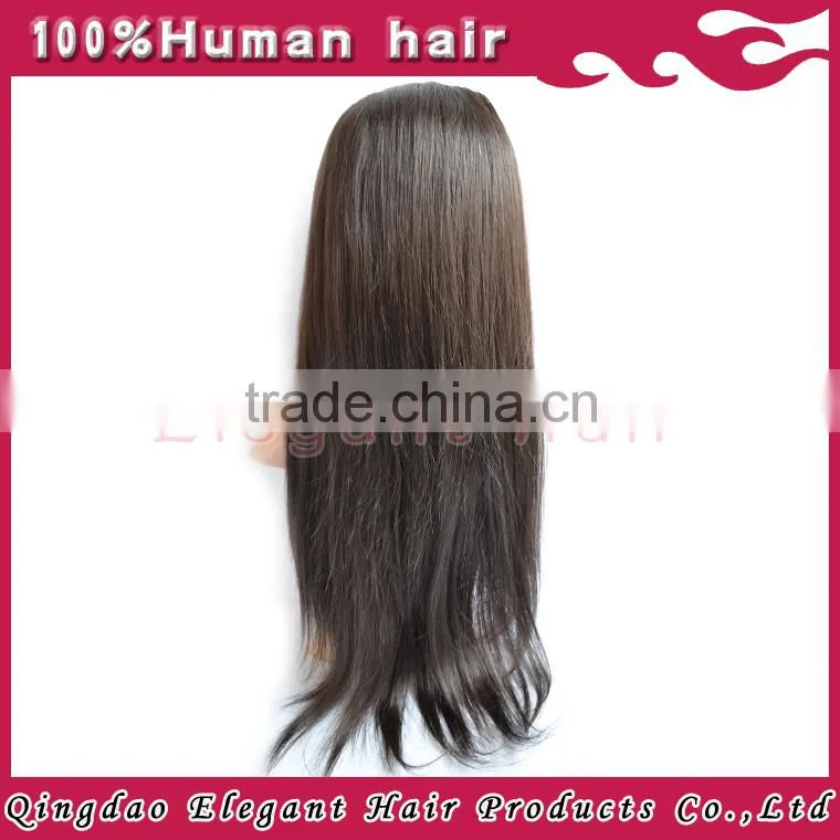 2015 Wholesale Cheap Lace Wig With Bangs 100% Unprocessed Virgin Remy Brazilian Human Hair Full Lace Wigs