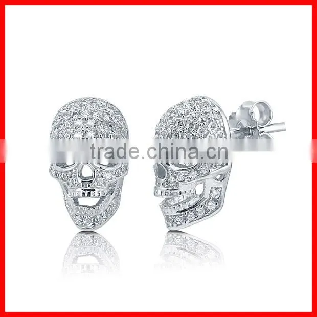 925 sterling silver moon star girls light weight gold earring