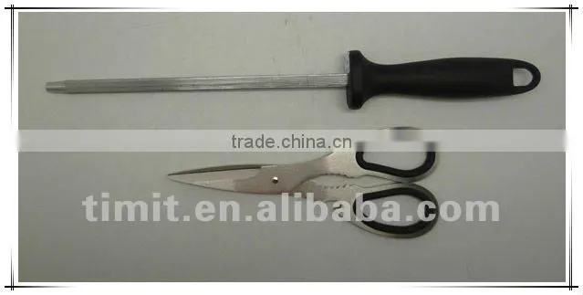 8pcs stainless steel hollow handle kitchen knife