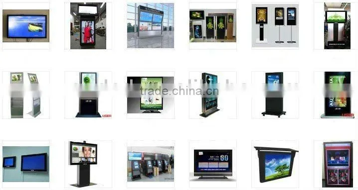 touch screen AIO PC kiosk, all in one pc totem