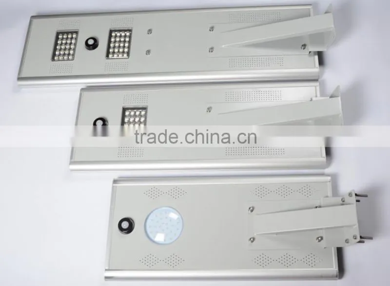 with solar panel 25 years lifetime solar integrated street lights