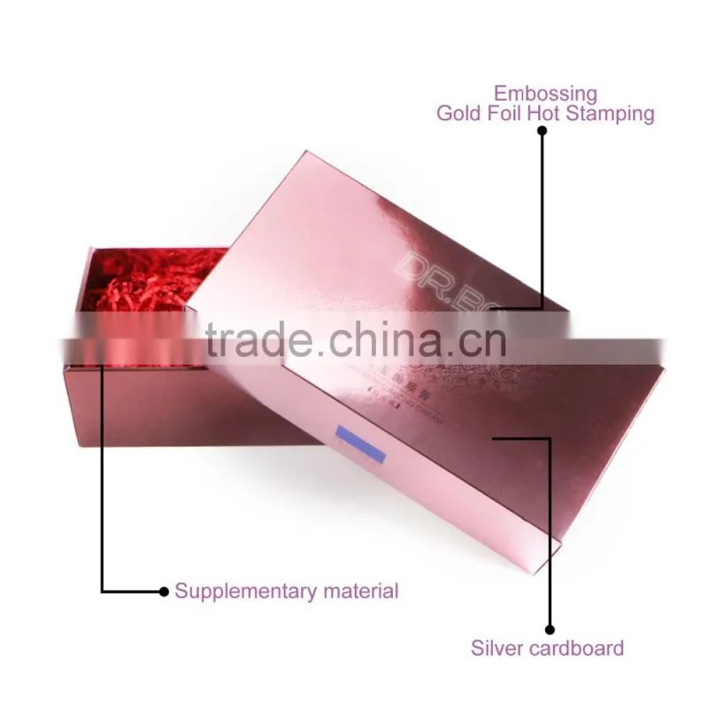 2016 High quality OEM welcome for paper cosmetic box