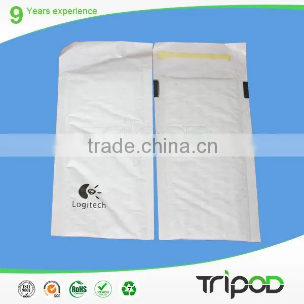 white kraft paper bubble bag,kraft paper envelope bag,kraft paper gummed tape