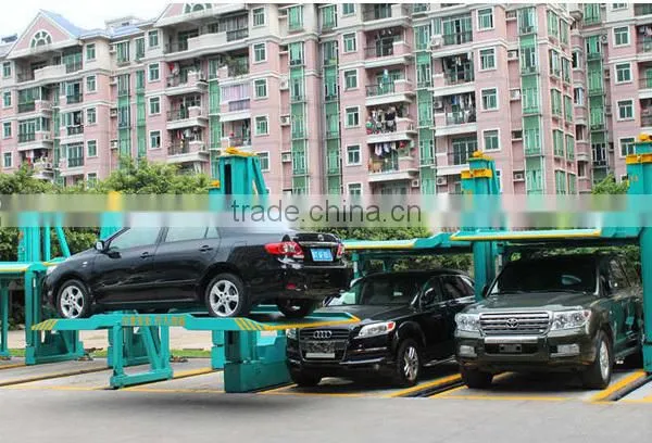 mechanical single pole smart car park lift equipments supplier