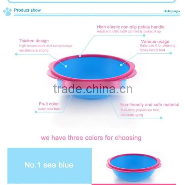baby ,kids plastic flower washbason