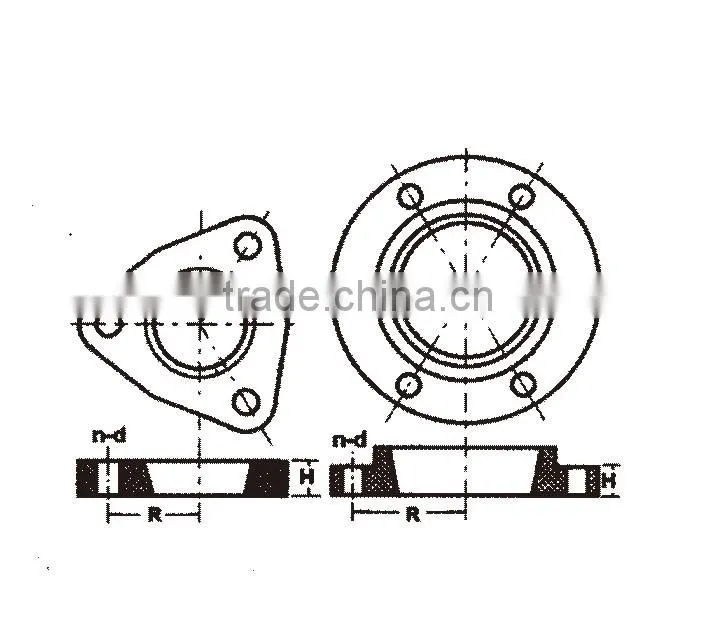 stainless steel lap joint flange