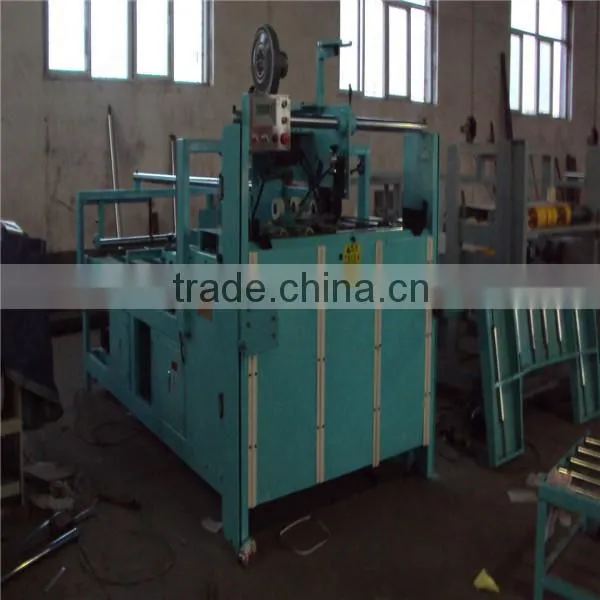 Semi-auto folder gluer/corrugated packing machine