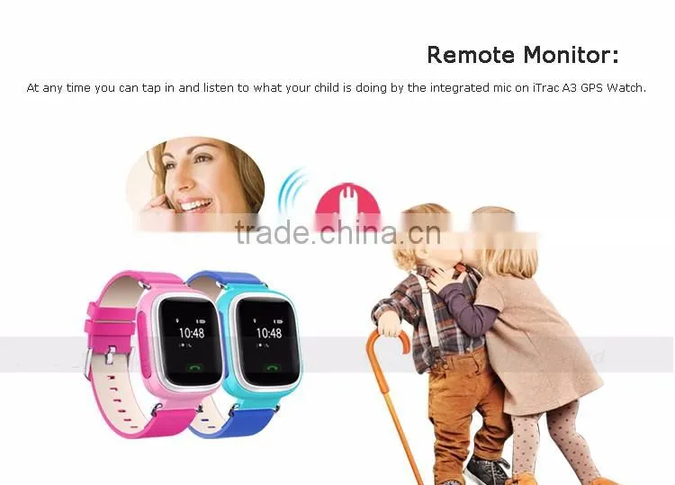 GPS Watch Tracker for Alzheimer Security and Adult Monitoring
