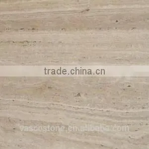 yello white travertine line