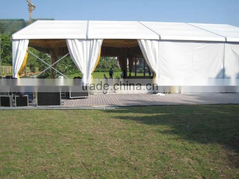 big wedding party trade fair exhibition celebration warehouse event tent