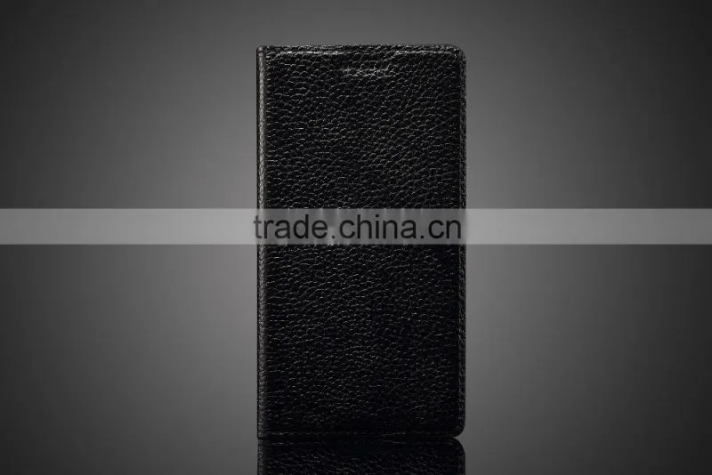 KDS Simple Version Genuine Leather Flip Case for Xiaomi Redmi Note 3 MT-5203