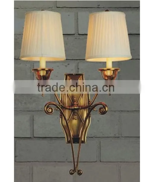 brass wall lamp double WL589-2