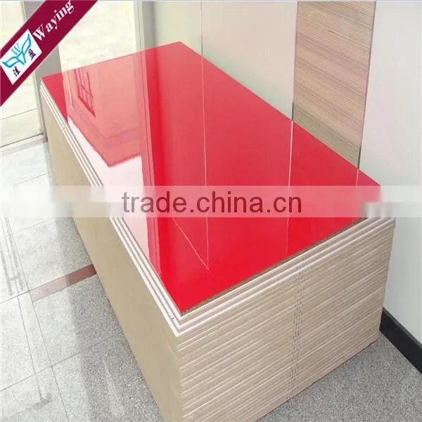 High Gloss UV MDF board for kitchen furniture