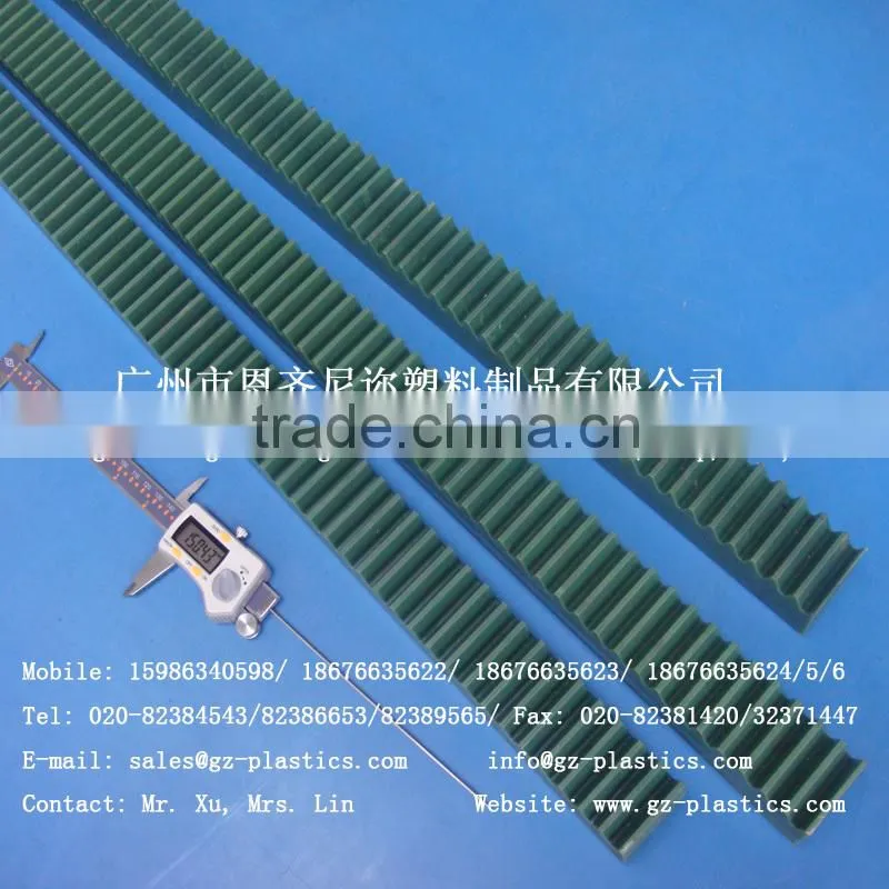 wear resistance anti-aging mc nylon liner guide rail plastic strip for curtain