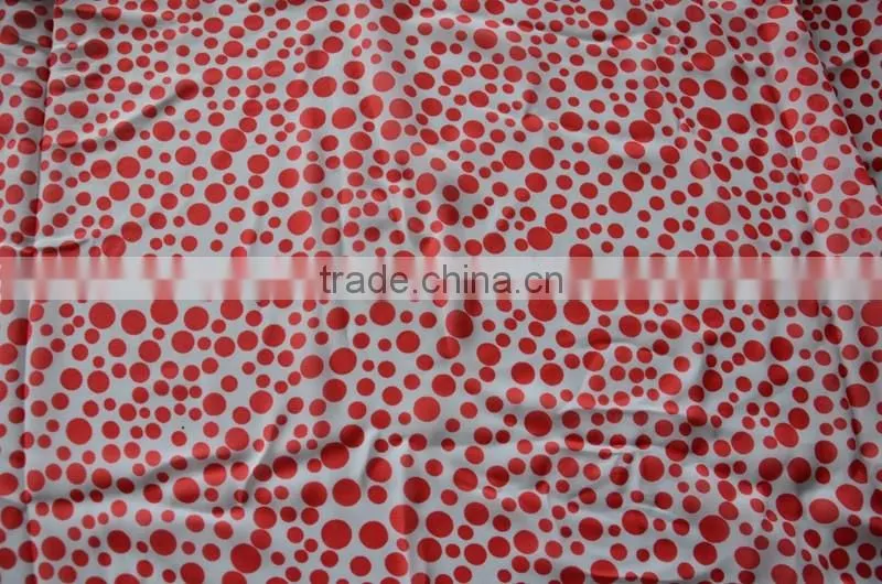 dot printing polyester 150D chiffon fabric