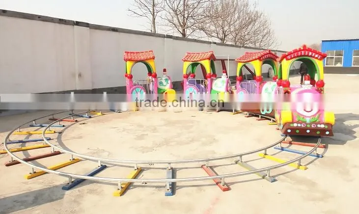 hot sale amusement children park rides track train for sale