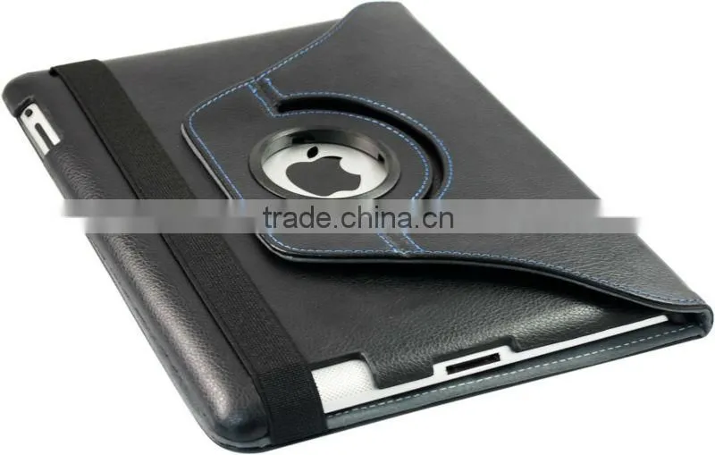 The Cheapest Ultra Compact Folio Protective Leather Case for iPad/iPad 3.4.5 Leather Case