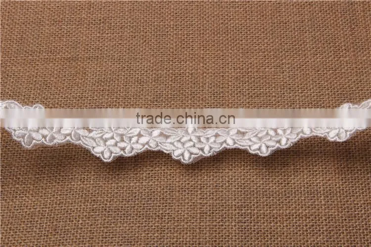 good qualit grace five pedals flower leaf pattern overlap weav hand made weave shape embroidery chemical lace for accessory