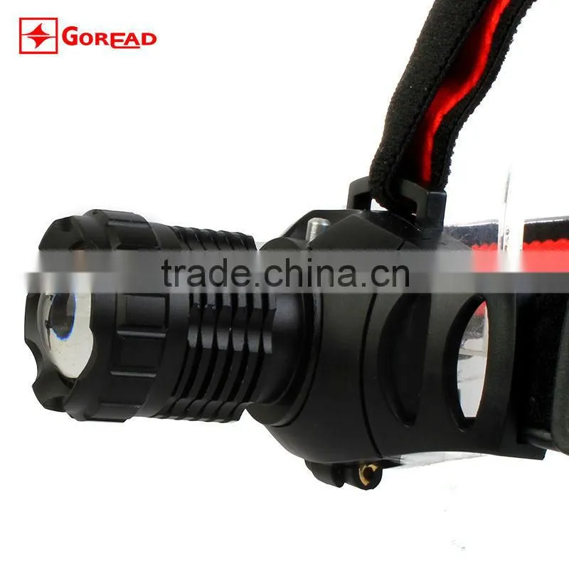Goread 18650 direct charge zoom Q5 led headlamp