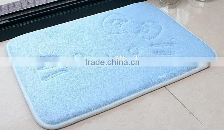 Chinese wholesale suppliers fish shape bath mat