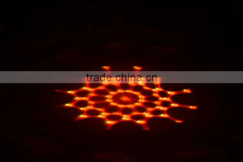 Indoor use 3W red led rotating spotlight for party
