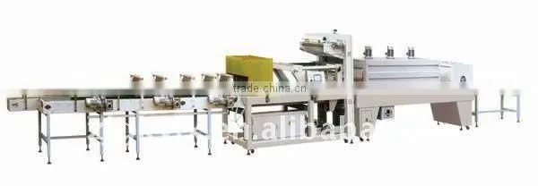 automatic Liner type bottle film shrink wrapping machine/bottle shrink wrap machine