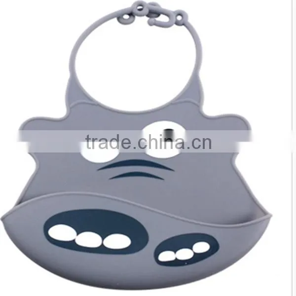 wholesale promotional large silicone baby bibs