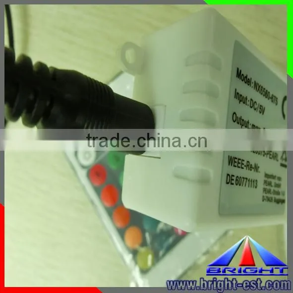 ShenZhen Factory Storefront Led Lights RGB 5050/3528 5v/3.7V Led Strip Light With RF Controller