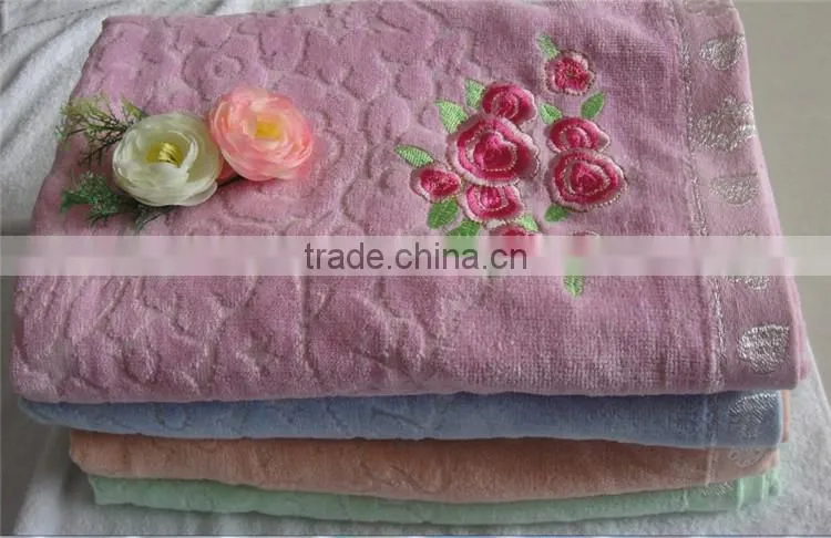Design your own embroidery bath towel towels STY-825