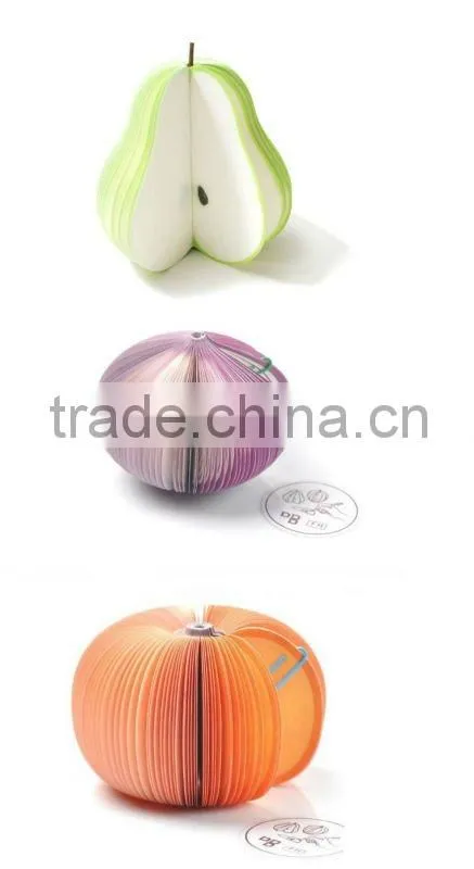 Fruit Note pad,Fruit Memo Pad,Scratch Pad