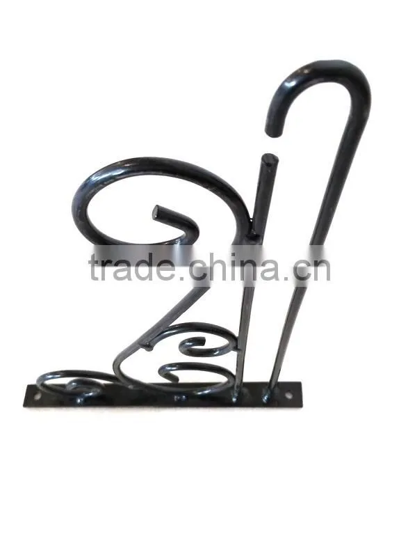 decorative wrought iron garden hanging hook