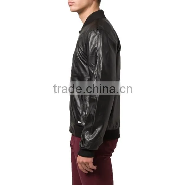 slim fit leather jackets