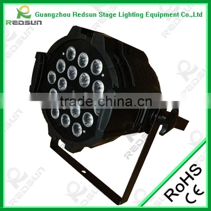 Professional hot new products 18pcs*10W rgbwa 4IN1 led fullcolor par light