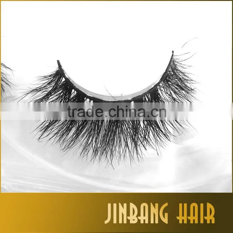 Top quality thick 3D615 false mink eyelash extension makeup nature long fake eyelashes