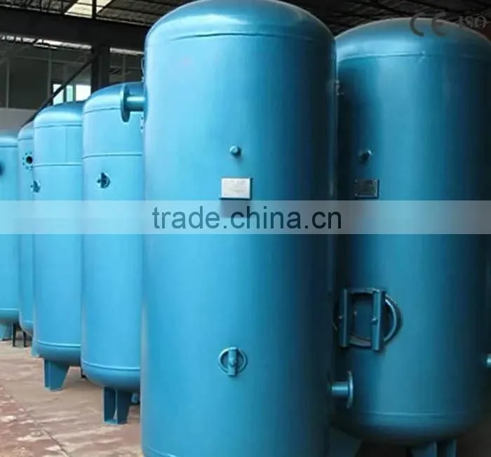 Compressed air tank for EPS machinery
