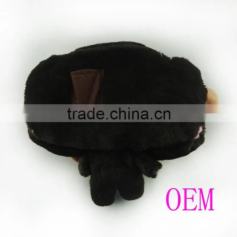 dongguan stuffed and plush toy with hand warmer function