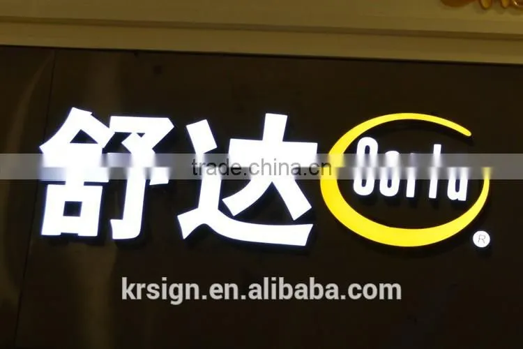 Led channel letter sign for sign board designs