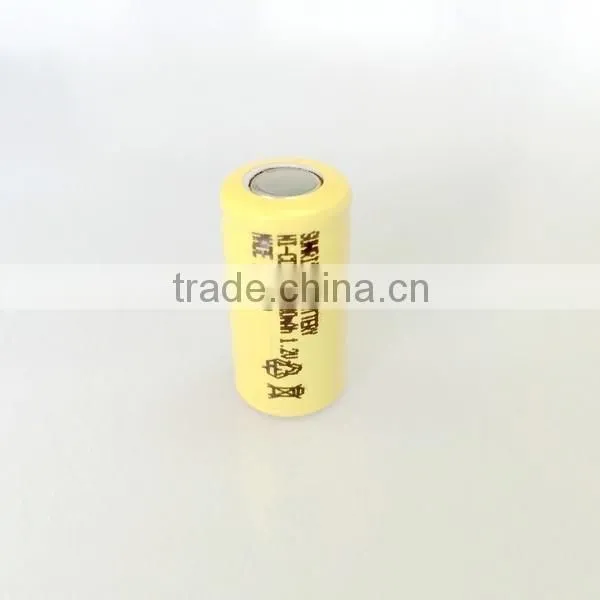 1.2v ni-cd 2/3AA 200mah rechargeable battery flat type