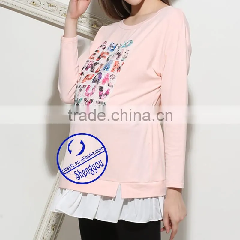 Custom Maternity Clothes Pregnant Women Nursing Top